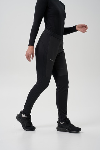 Женские тренировочные лыжные брюки Nordski Hybrid Pro 2.0 черные