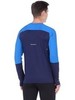 Asics Thermopolis Plus LS рубашка для бега мужская синяя - 3