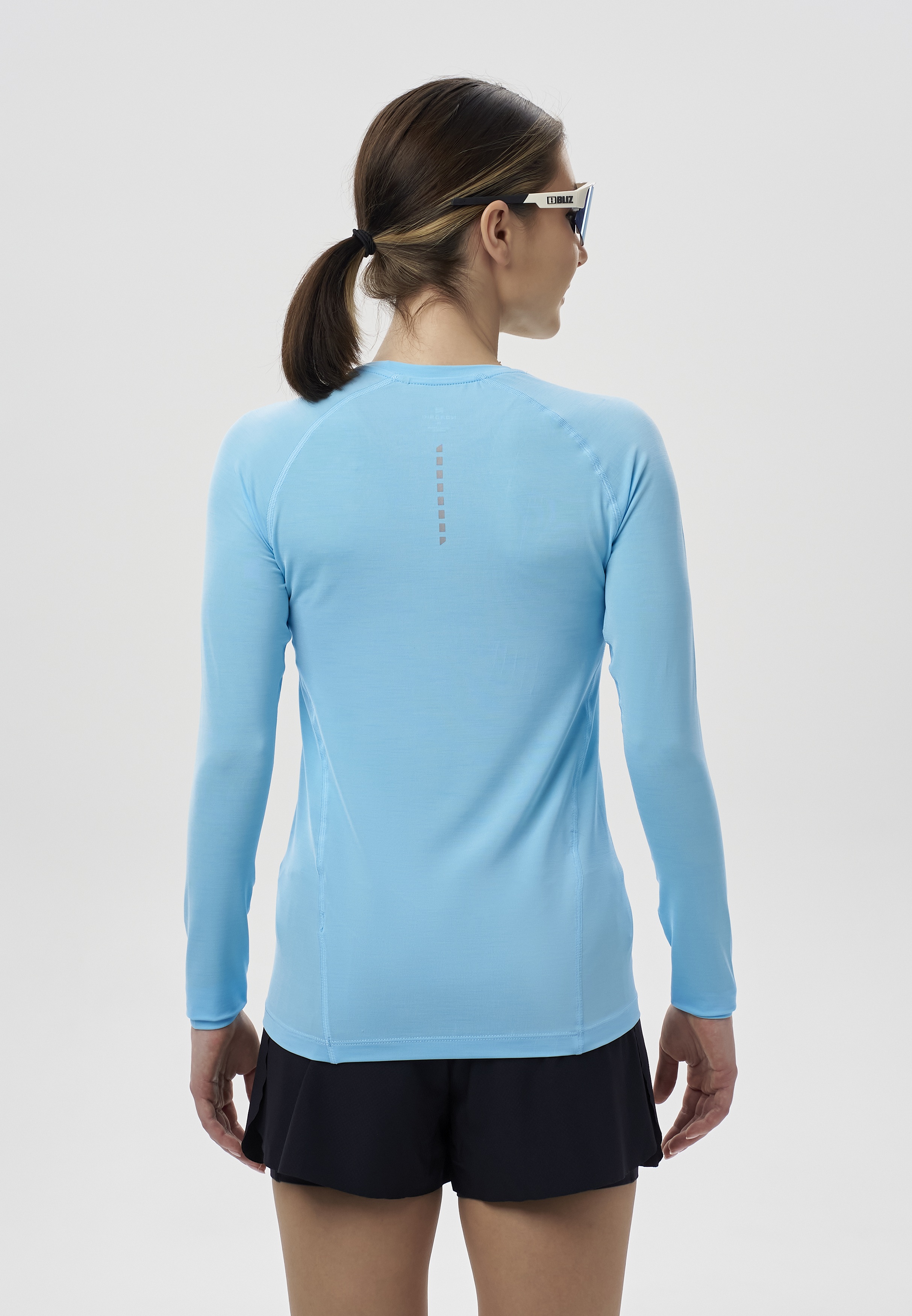 Женская тренировочная футболка с длинным рукавом Nordski Pro crystal - 6