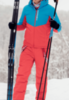 Nordski Montana Premium RUS утепленный лыжный костюм женский Red - 2