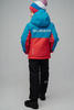 Nordski Kids Montana утепленная лыжная куртка детская blue-red - 3