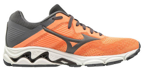 Mizuno Wave Inspire 16 беговые кроссовки женские оранжевые-серые