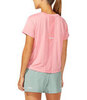 Asics Sakura Ss Crop Top футболка для бега женская розовая (Распродажа) - 1