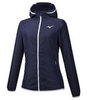 Mizuno Printed Hoody Jacket куртка для бега женская темно-синяя - 1