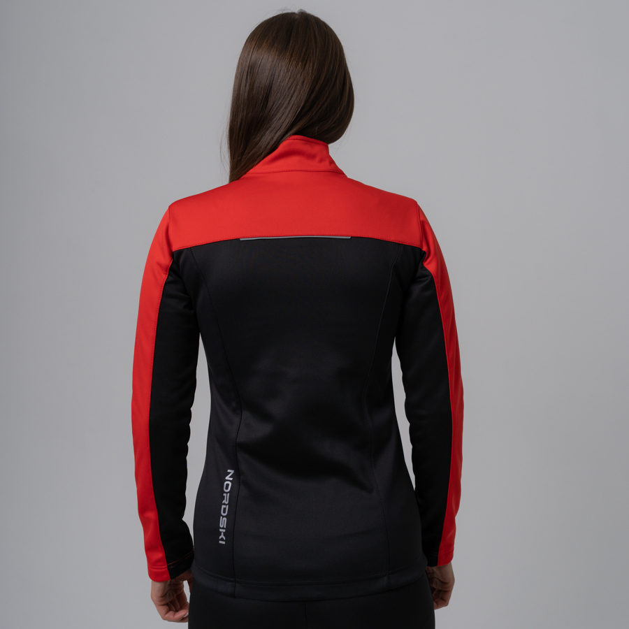 Nordski Active лыжный костюм женский красный-черный - 5