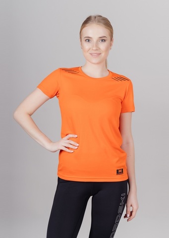 Nordski Run футболка для бега женская orange