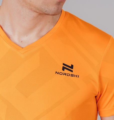 Nordski Ornament футболка спортивная мужская orange