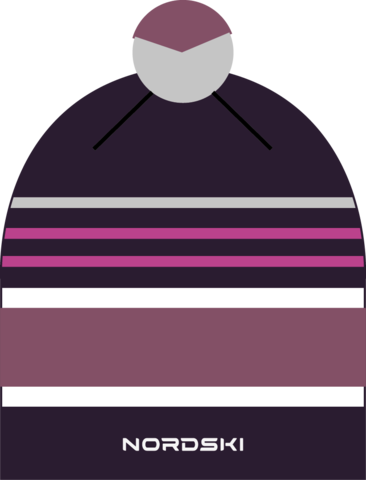 Nordski Bright лыжная шапка violet