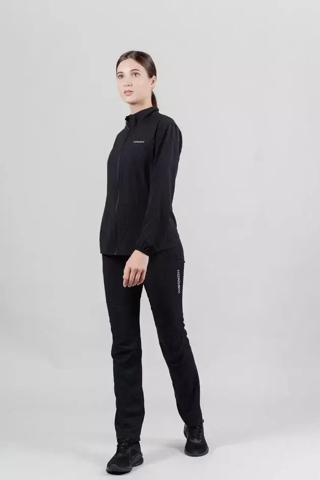 Женский костюм для бега Nordski Light черный - 2