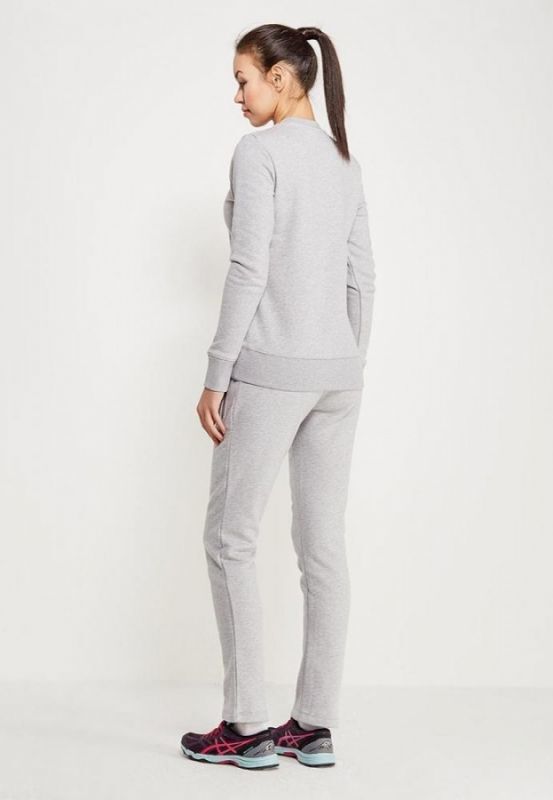 Asics Fleece Suit женский спортивный костюм серый (Распродажа) - 3