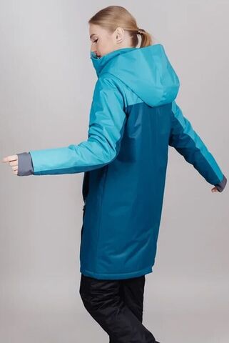 Зимний прогулочный костюм женский Nordski Premium aqua atlantic