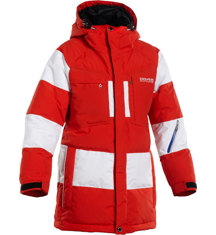 Детская куртка-пуховик 8848 Altitude Akagi Red