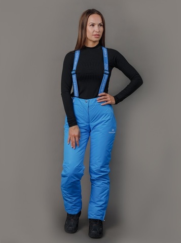 Nordski Premium теплые лыжные брюки женские синие