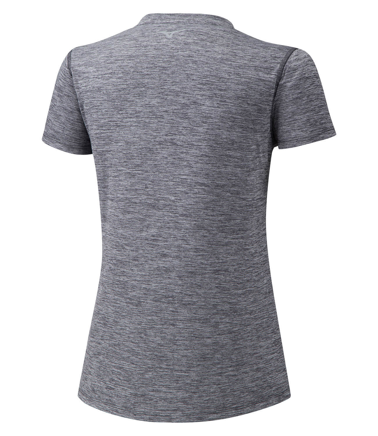 Mizuno Impulse Core Tee футболка для бега женская серая - 2