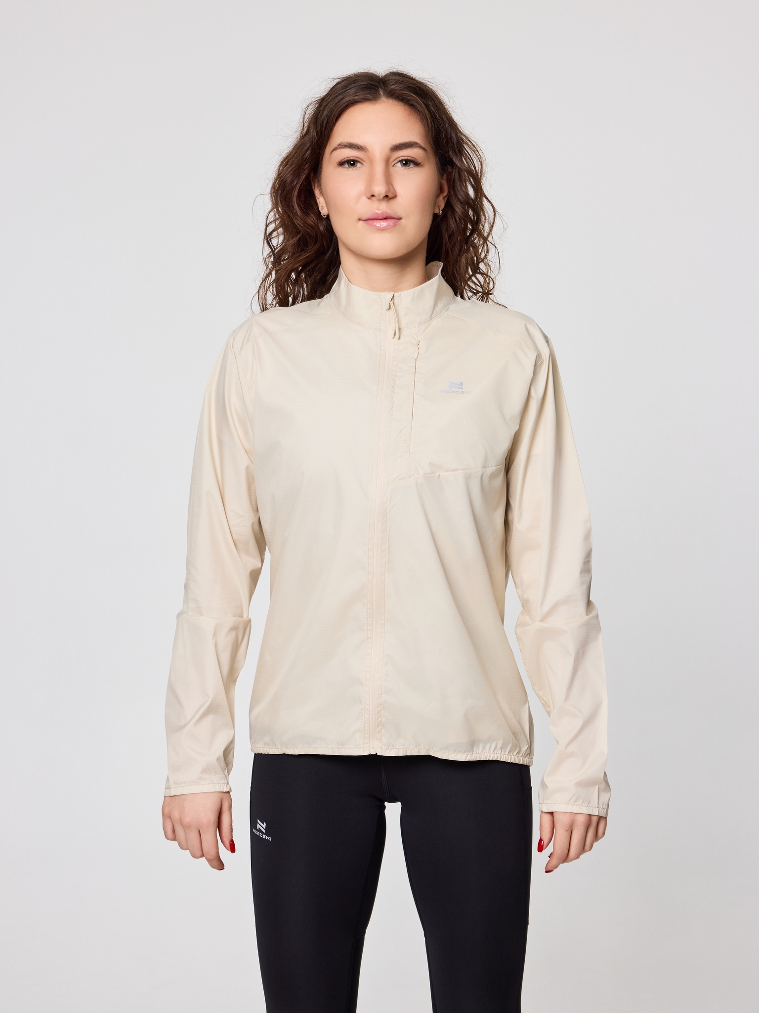 Женский костюм для бега Nordski Upcast Pro beige - 9