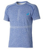 Спортивная футболка Asics Seamless Top мужская голубая - 4