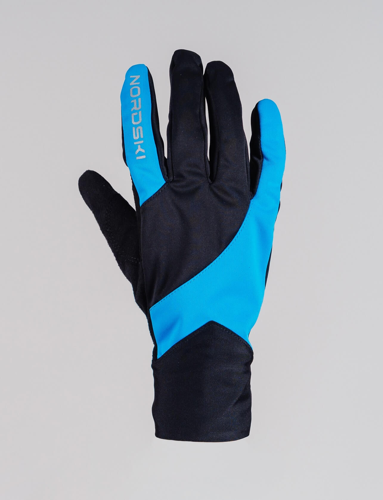 Гоночные профессиональные перчатки Nordski PRO black-blue - 2