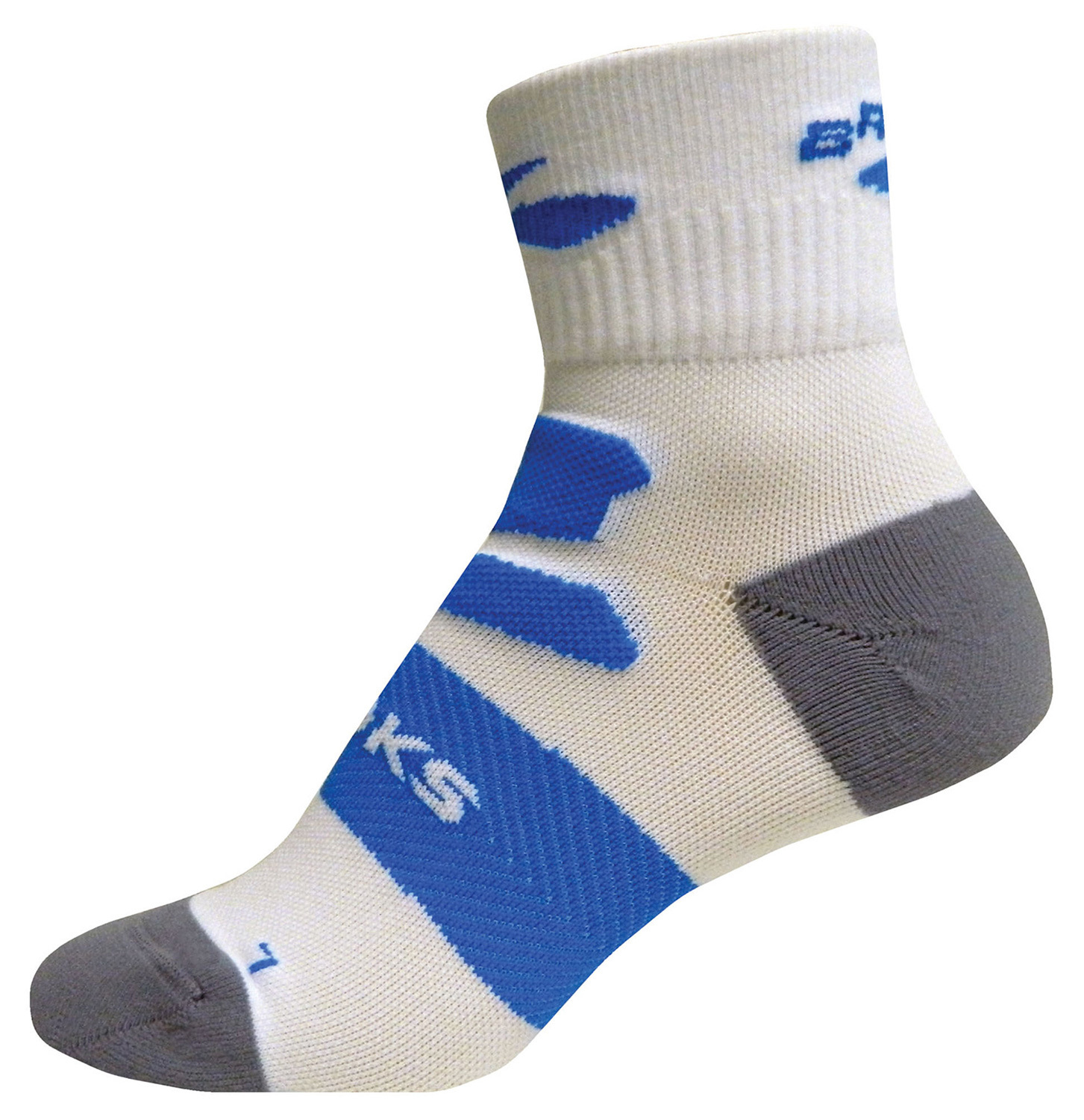 Носки Brooks Infiniti Polypro Mid Quarter белые