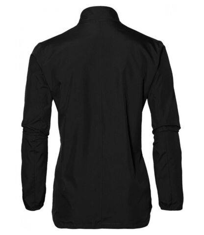 Asics Silver женская ветрозащитная куртка черная (Распродажа)
