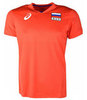 Asics Man Russia Ss Tee мужская волейбольная футболка красная - 1