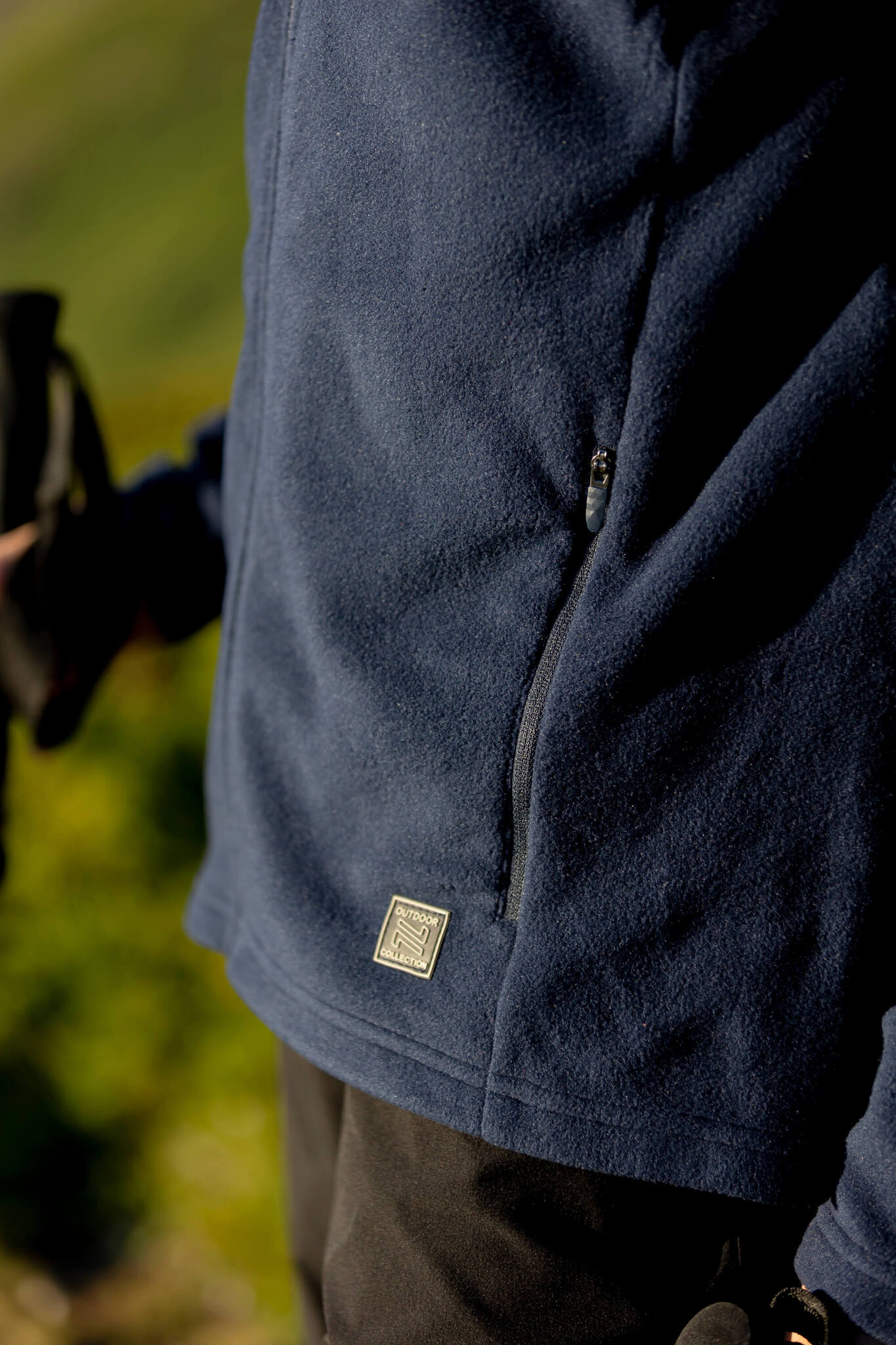 Мужская флисовая толстовка Nordski Fleece темно-синий - 4