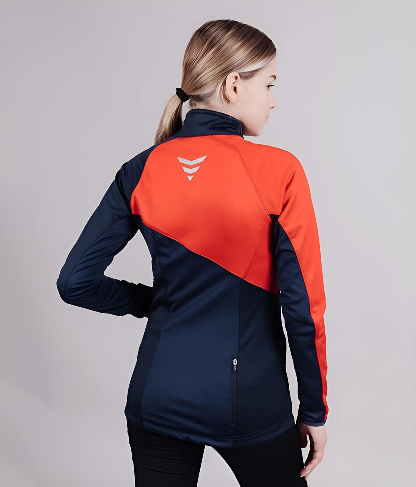Детская лыжная куртка Nordski Jr Premium blueberry-red - 3