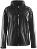 Ветрозащитная куртка-дождевик мужская Craft Aqua Rain черная - 3
