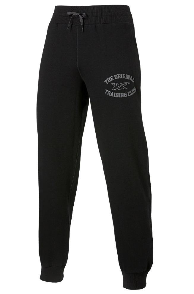 Спортивные штаны Asics Graphic Brushed Cuffed Pant (127639 0904) мужскиечерные