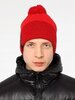 Лыжная шапка с шерстью Moax Star красная - 5