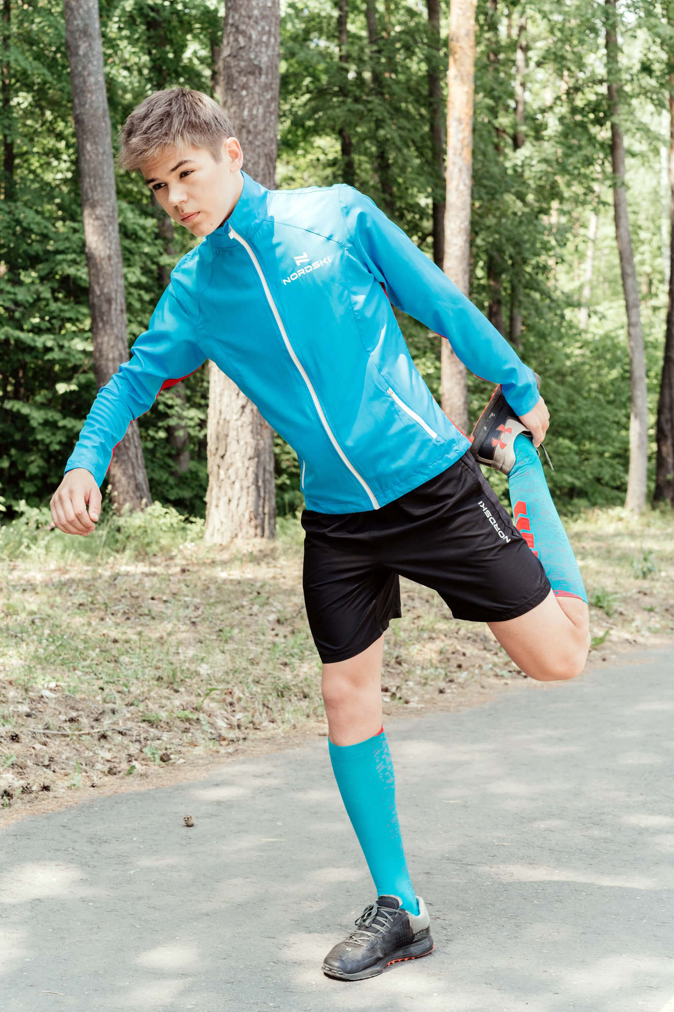 Шорты обтягивающие Nordski Premium Run Black