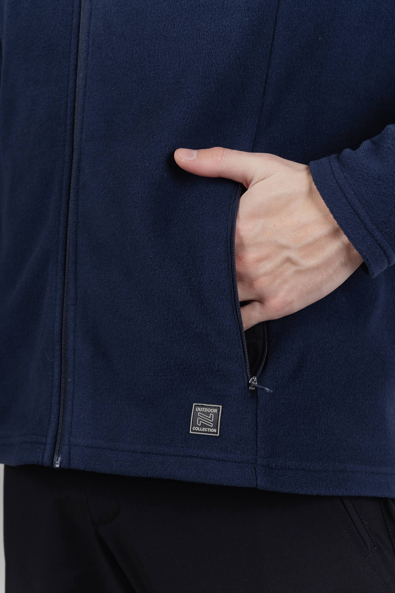 Мужская флисовая толстовка Nordski Fleece темно-синий - 9