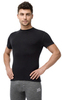 Термобелье футболка Norveg Soft мужская с коротким рукавом чёрная - 4