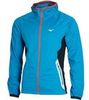 Mizuno Static Bt Softshell Hoodie мужская ветрозащитная куртка голубая - 1