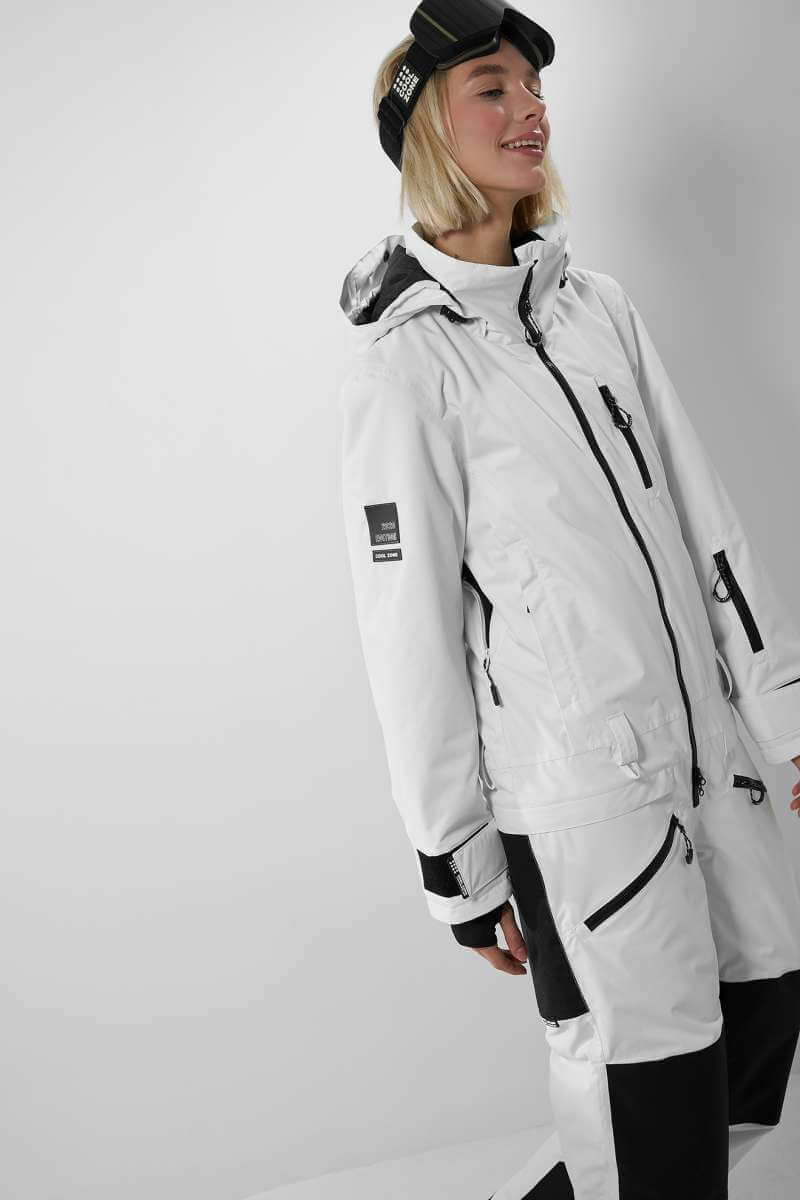 Cool Zone SMART комбинезон для сноуборда женский белый - 3
