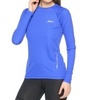 Asics LS Top Женская беговая рубашка синяя - 1