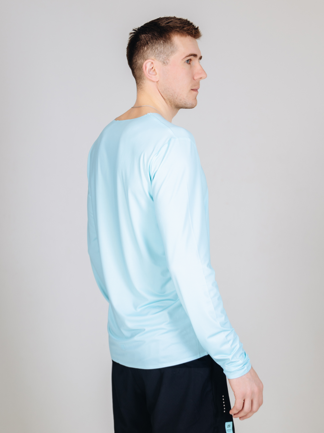 Мужской комплект для тренировок Noname Comp Running мятный-синий - 5