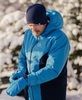 Лыжная прогулочная куртка мужская Nordski Base light blue-black iris - 3