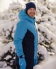 Лыжная прогулочная куртка мужская Nordski Base light blue-black iris - 2