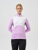 Женская тренировочная лыжная куртка Nordski Advance white-orchid-black - 1