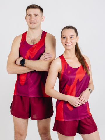 Комплект для тренировок Noname Free Running Waft 25 UX унисекс red