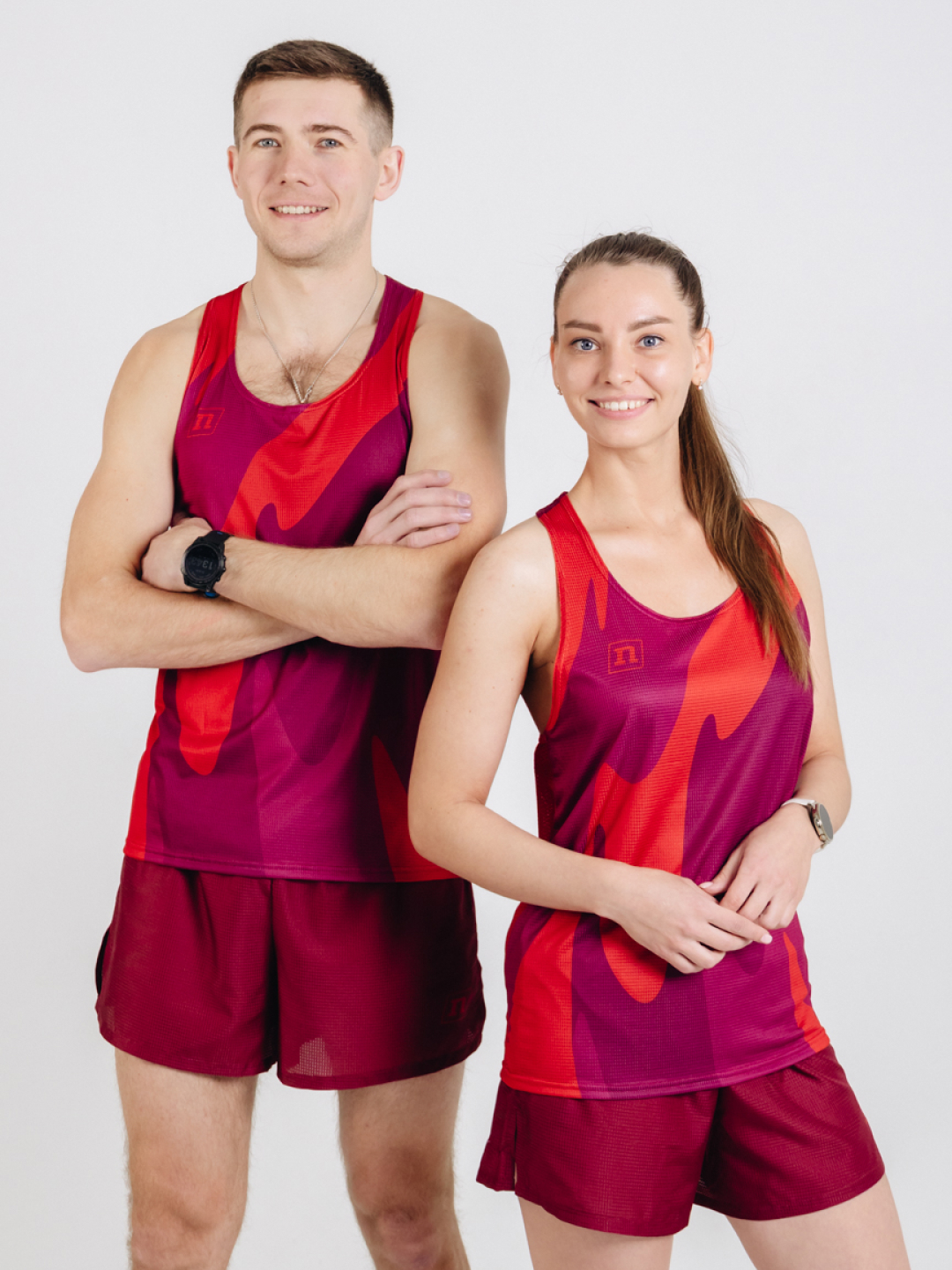 Комплект для тренировок Noname Free Running Waft 25 UX унисекс red