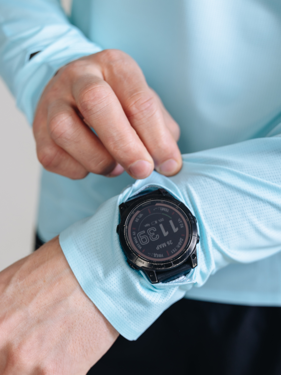 Мужской комплект для тренировок Noname Comp Running мятный-синий - 7