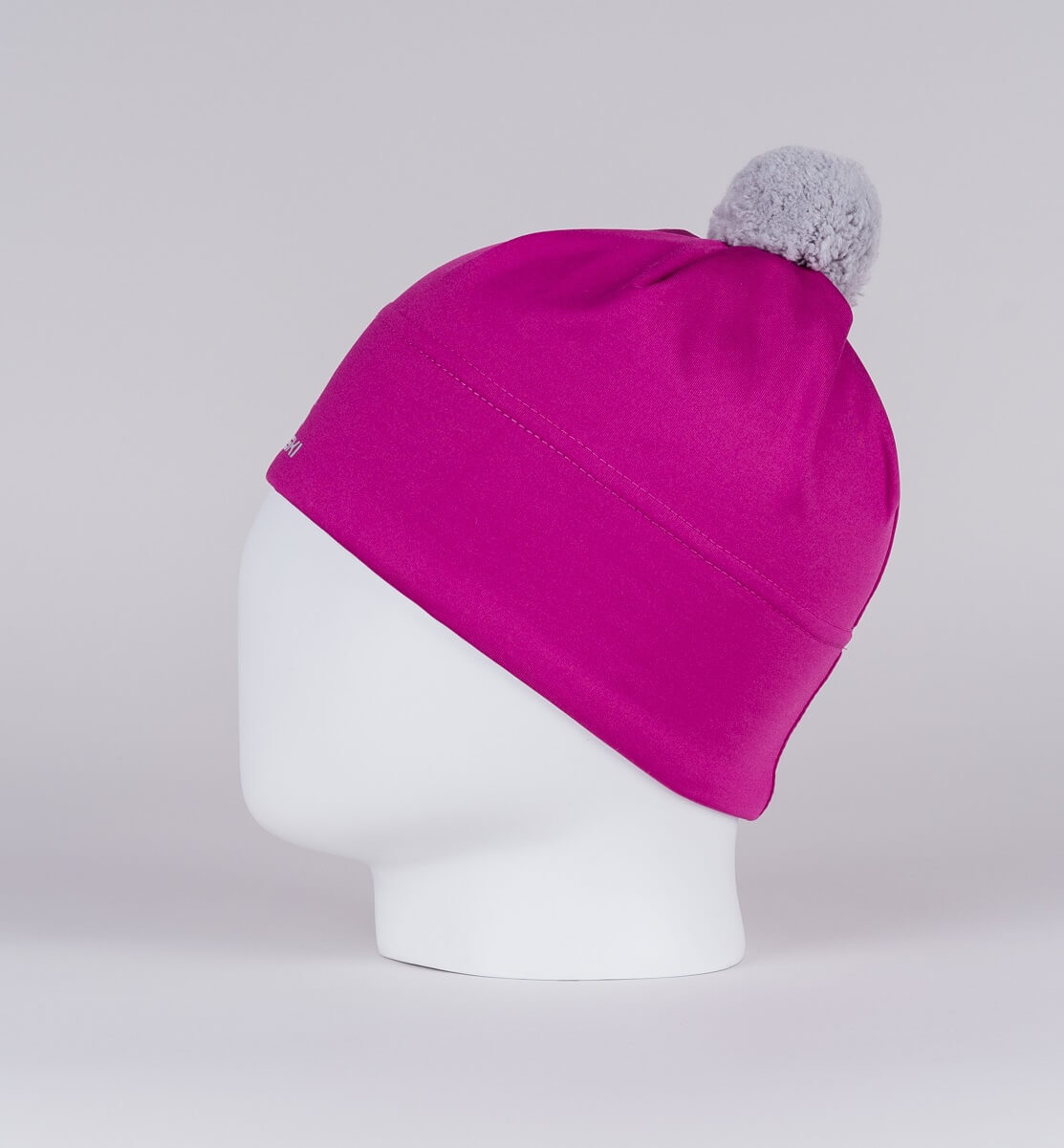 Nordski Train тренировочная шапка с помпоном fuchsia - 6