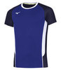 Mizuno Premium High Kyu Tee футболка для волейбола мужская синяя - 1