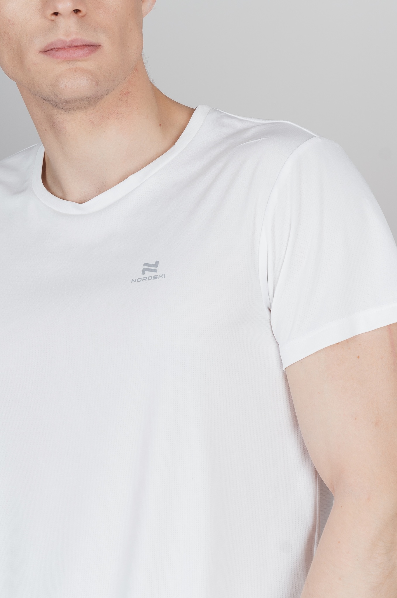 Мужской спортивный костюм Nordski Run white-black - 10