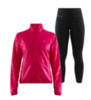 Craft Eaze Charge женский костюм для бега черный-розовый - 1
