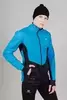 Мужская тренировочная лыжная куртка Nordski Pro light blue-black - 4