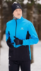 Мужская тренировочная лыжная куртка Nordski Pro light blue-black - 10