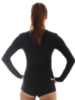 Термобелье женское Brubeck Comfort Wool рубашка черная - 2