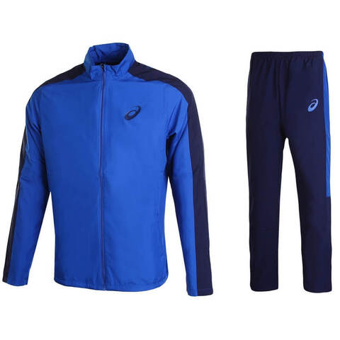 Asics Lined Suit спортивный костюм мужской синий (Распродажа)